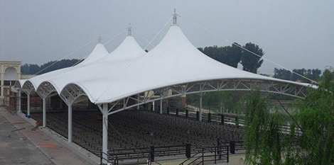 遮陽罩棚膜結構