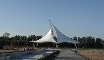 哈爾濱八一公園景觀膜結構工程