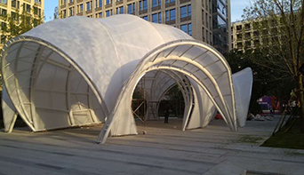 北京蜂巢景觀膜結構工程