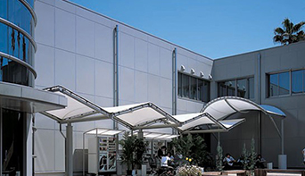 北京三里屯遮陽膜結構工程