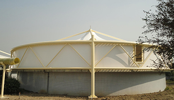 污水池膜加蓋的防腐性能