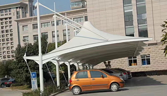 營口企業車棚案例