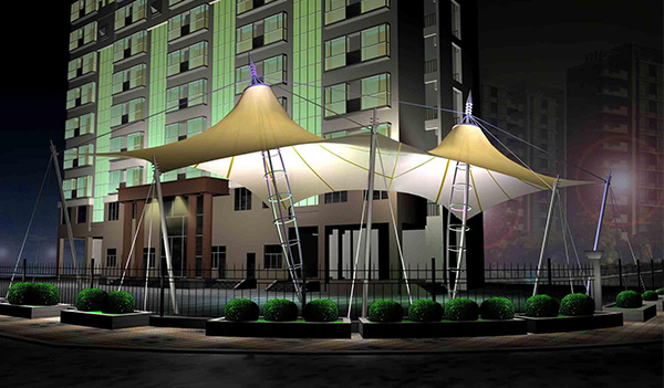 膜結構材料加工