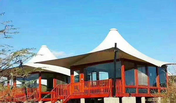 膜結構加工：膜結構選擇使用PTFE建筑膜材是因為哪些特點