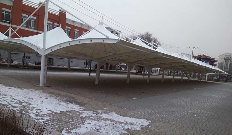 膜結(jié)構(gòu)加工的施工安裝步驟？