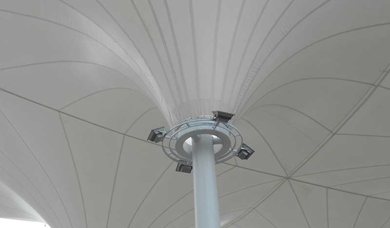 膜結構加工裁剪后如何進行縫合加工？