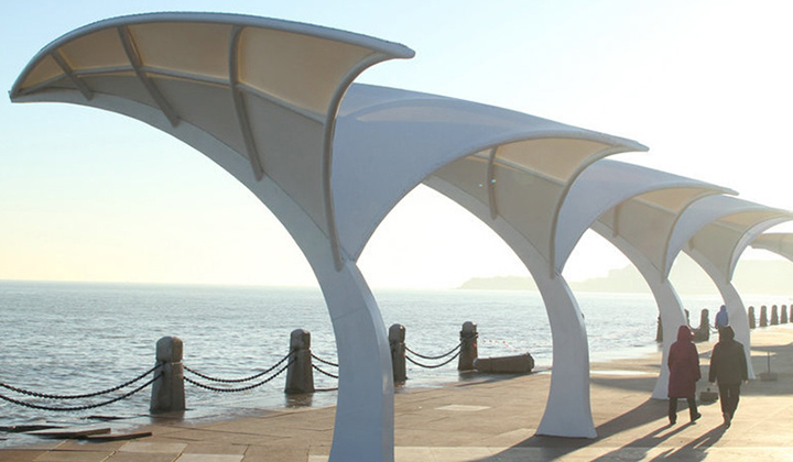 膜布加工廠家來說說膜結構的施工流程